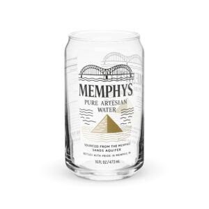 16 oz MEMPHYS Water Glass